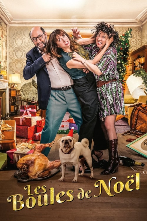Les boules de Noël poster